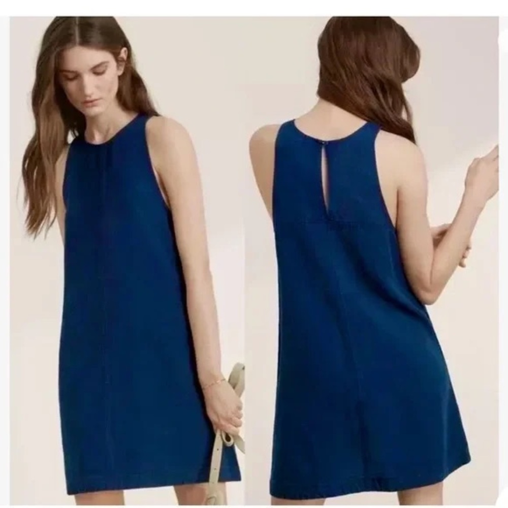 Wilfred Denim Mini Dress